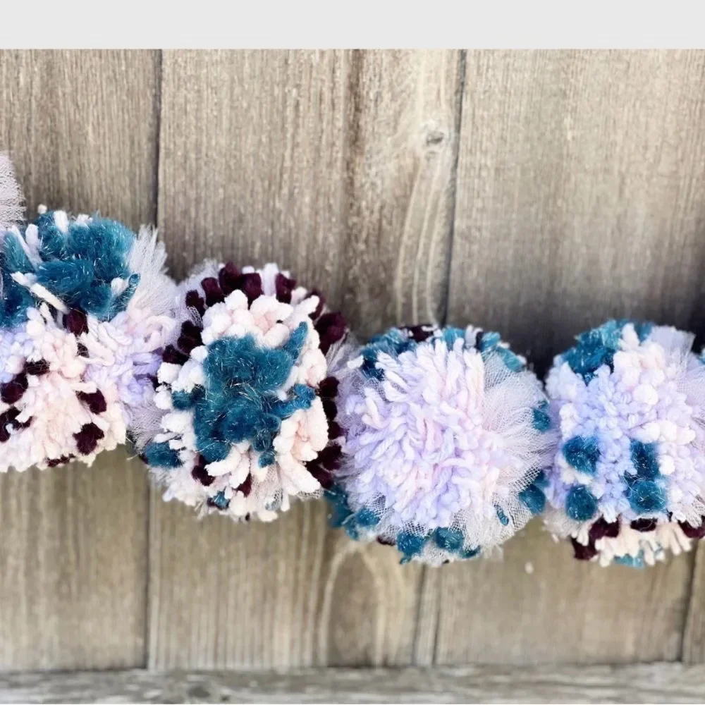Colorful Pom Pom Garland